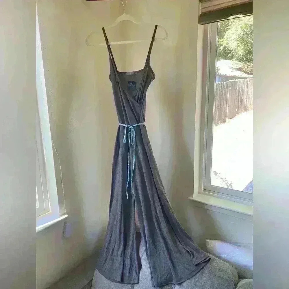 Francesca’s Collection Crystal Candy Strappy Wide-Leg Jumpsuit Size S